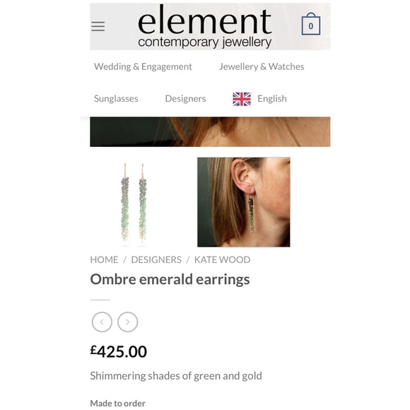 Elements, earrings - Picture 2 of 5